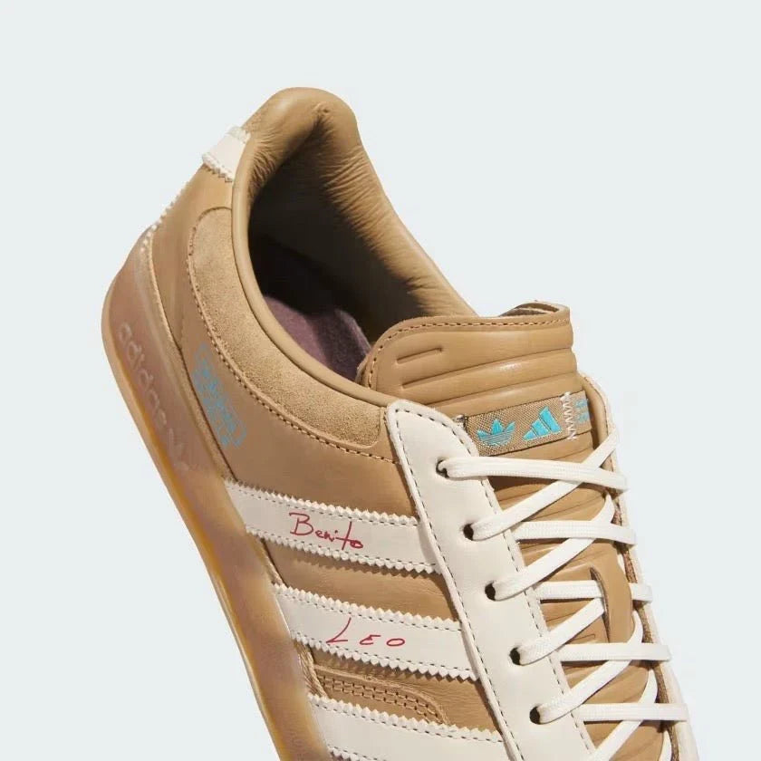 Adidas Bad Bunny Gazelle Indoor x Messi Cardboard Marrom - 44SHOES