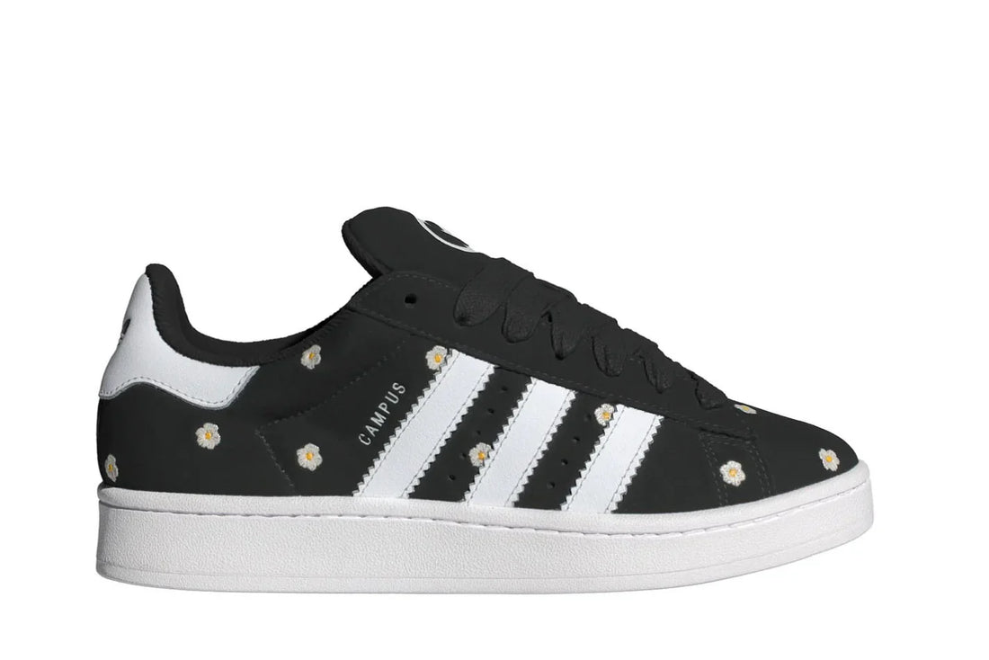 Adidas Campus 00s Core Black Floral Preto - 44SHOES