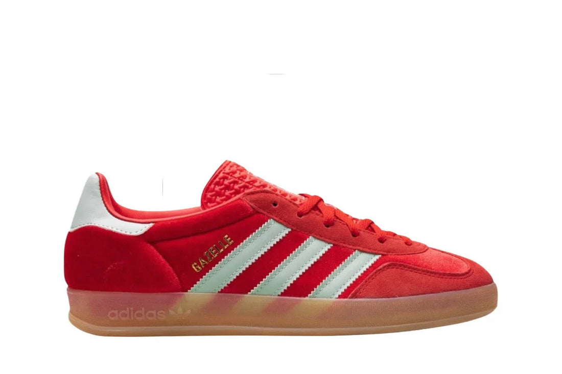 Adidas Gazelle Indoor Better Scarlet Green Velvet Vermelho - 44SHOES