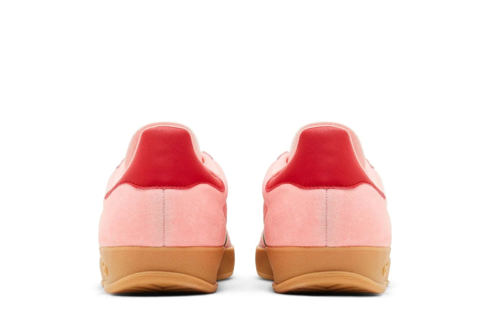 Adidas Gazelle Indoor Court Green Glow Pink Gum Rosa - 44SHOES