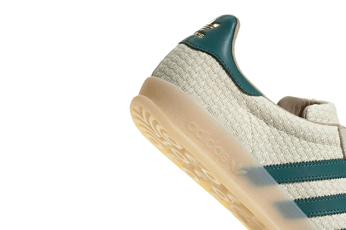 Adidas Gazelle Indoor Cream White Preloved Teal Branco - 44SHOES