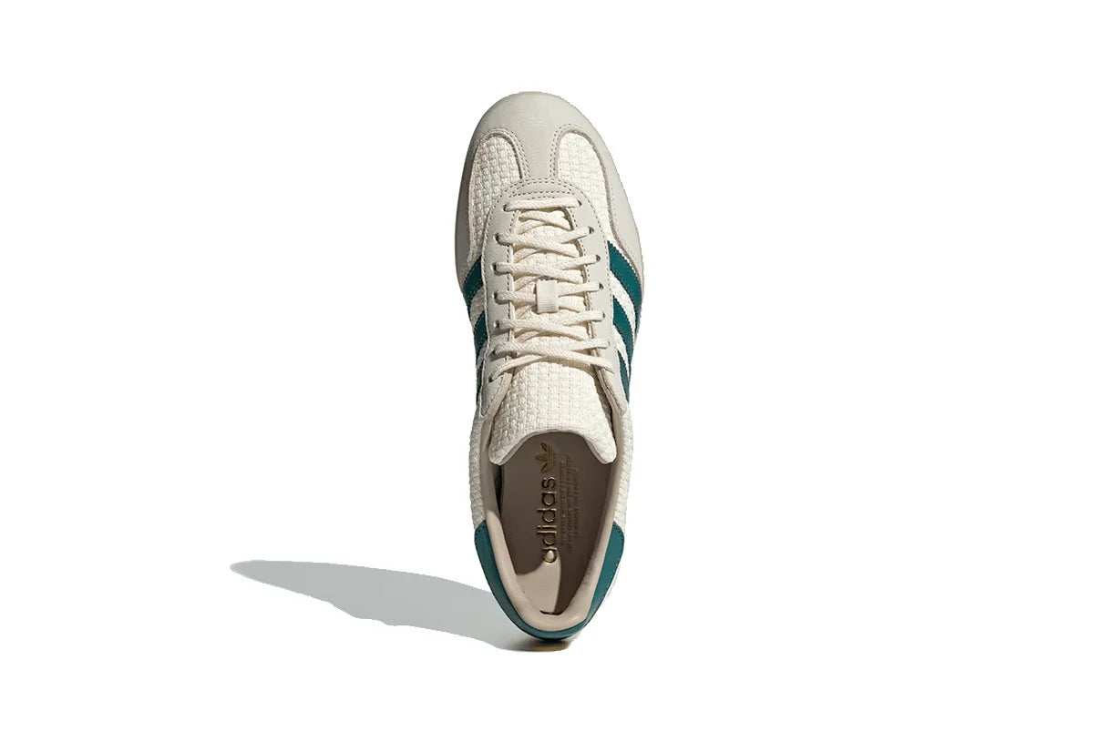 Adidas Gazelle Indoor Cream White Preloved Teal Branco - 44SHOES