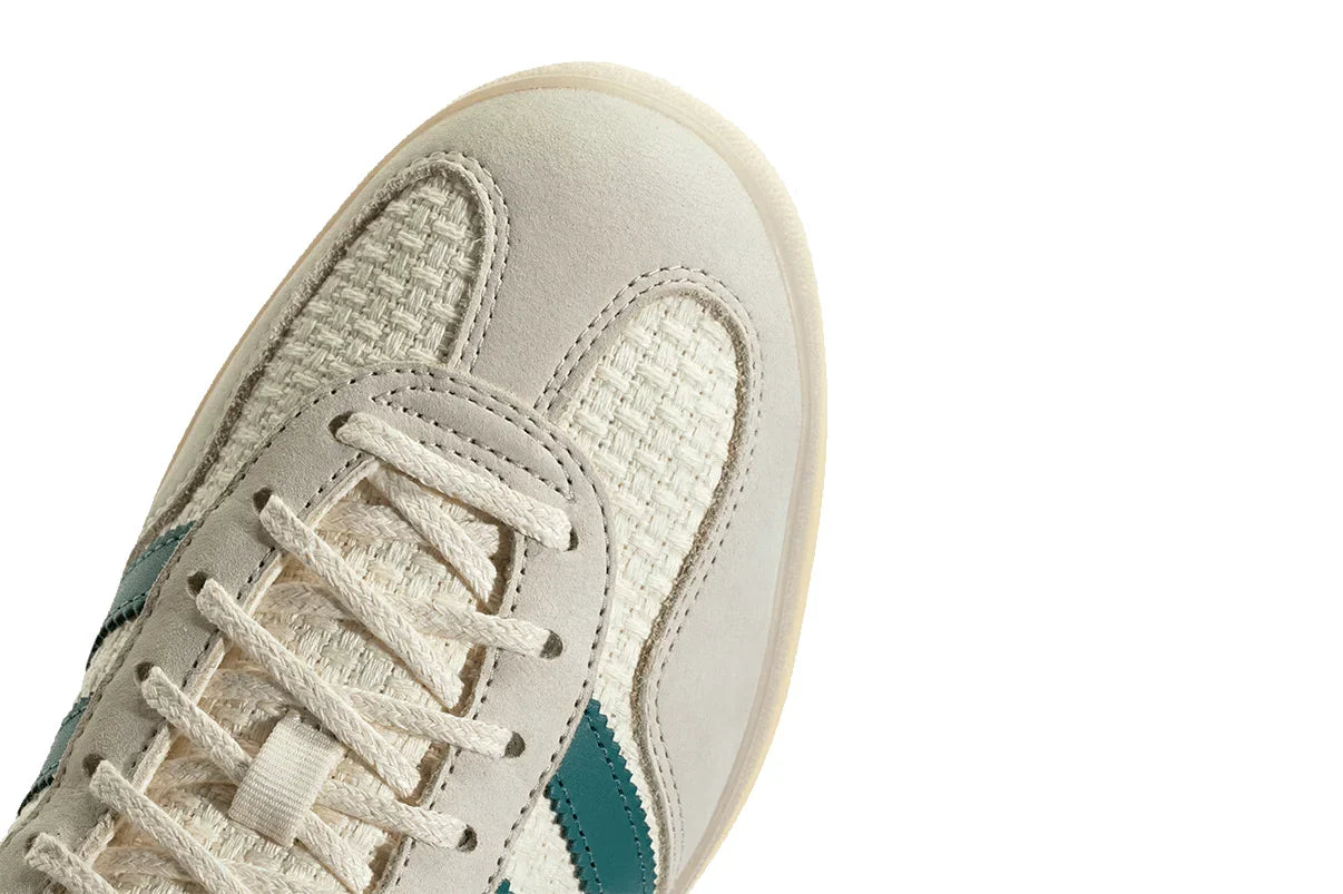 Adidas Gazelle Indoor Cream White Preloved Teal Branco - 44SHOES