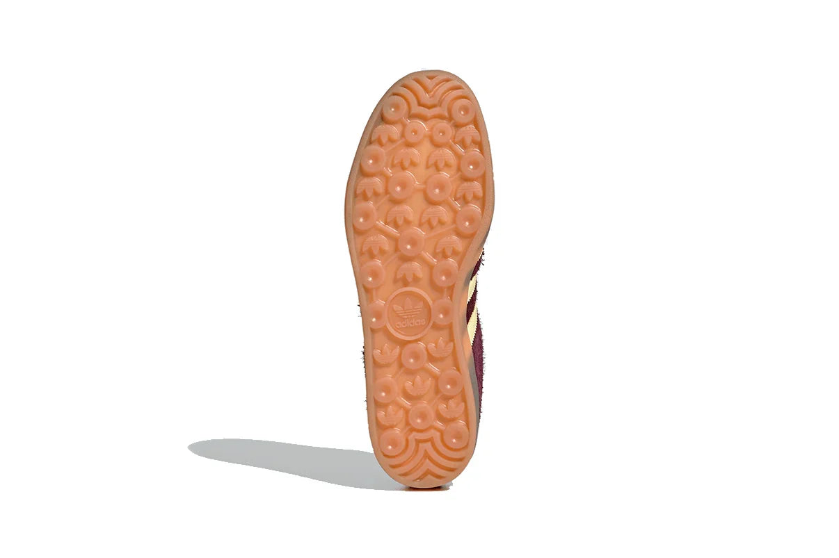 Adidas Gazelle Indoor Maroon Almost Yellow Marrom - 44SHOES