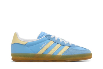 Adidas Gazelle Indoor Semi Blue Burst Almost Yellow Azul - 44SHOES