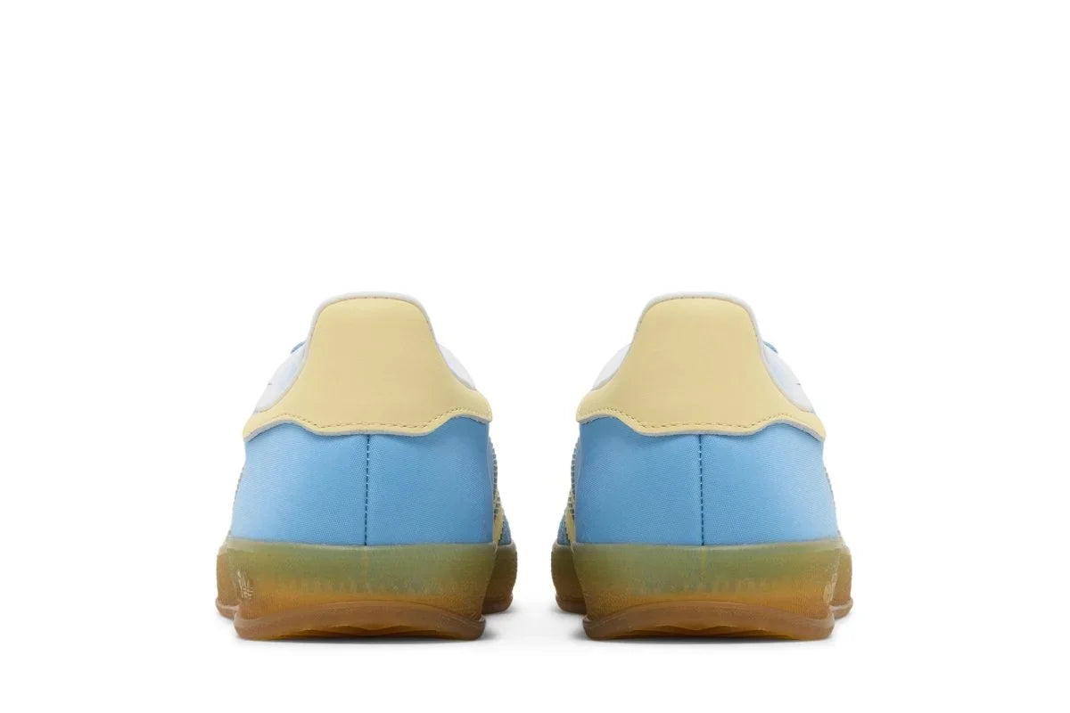 Adidas Gazelle Indoor Semi Blue Burst Almost Yellow Azul - 44SHOES