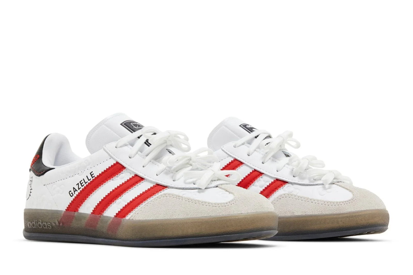 Adidas Gazelle Indoor x Hello Kity Anniversary Cloud White Red Branco - 44SHOES