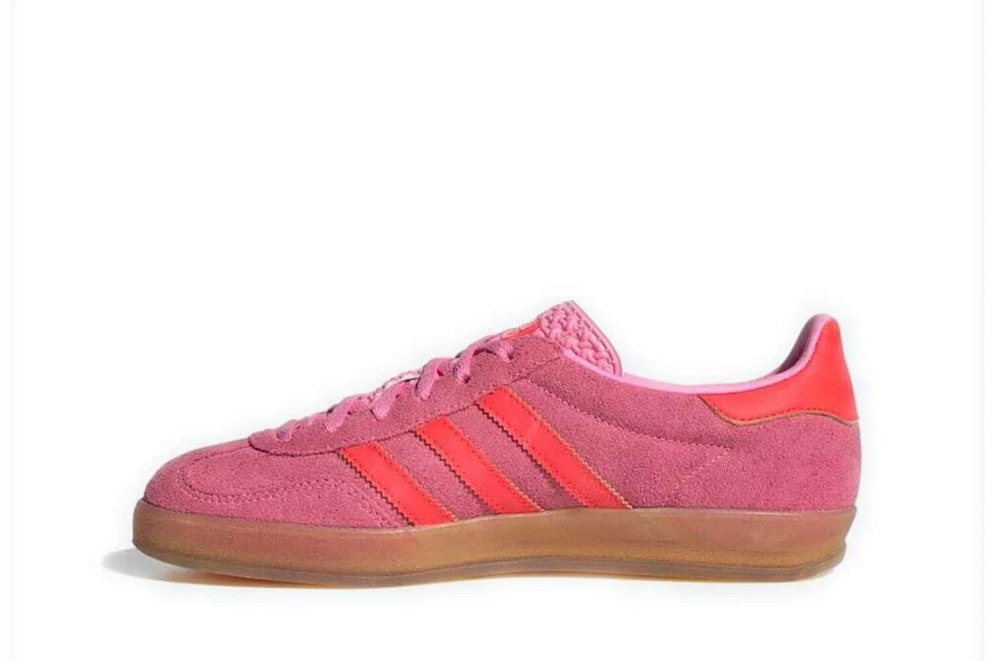 Adidas Gazelle Indor "Beam Pink Solar Red" Rosa - 44SHOES