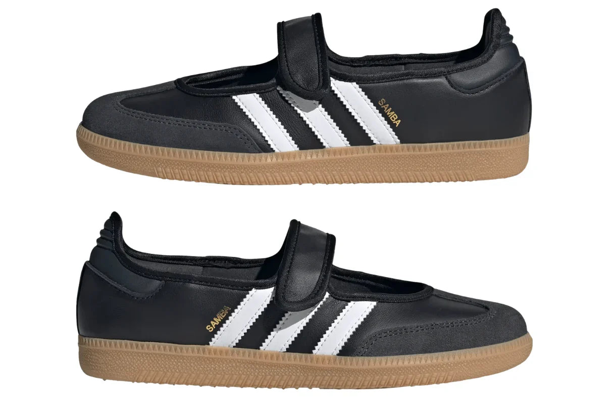 Adidas Samba Jane 'Black White Gum' Preto - 44SHOES