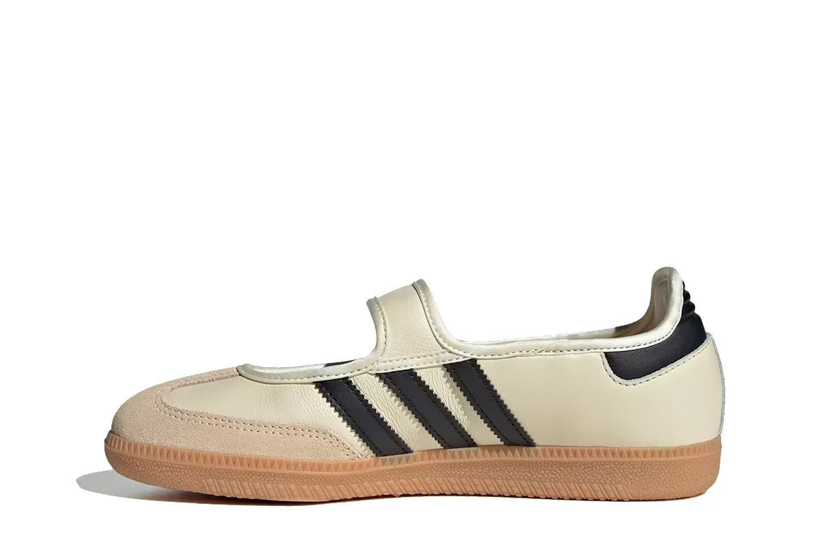 Adidas Samba Jane Cream Black Gum Bege - 44SHOES