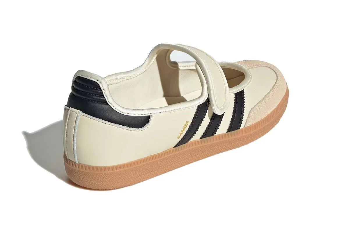 Adidas Samba Jane Cream Black Gum Bege - 44SHOES