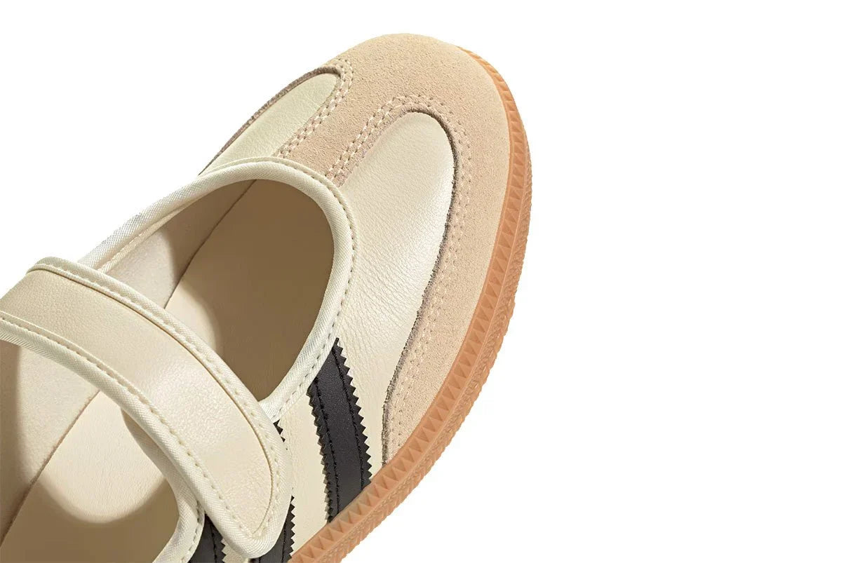 Adidas Samba Jane Cream Black Gum Bege - 44SHOES