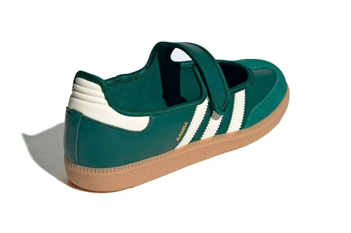 Adidas Samba Jane Green White Gum Verde - 44SHOES