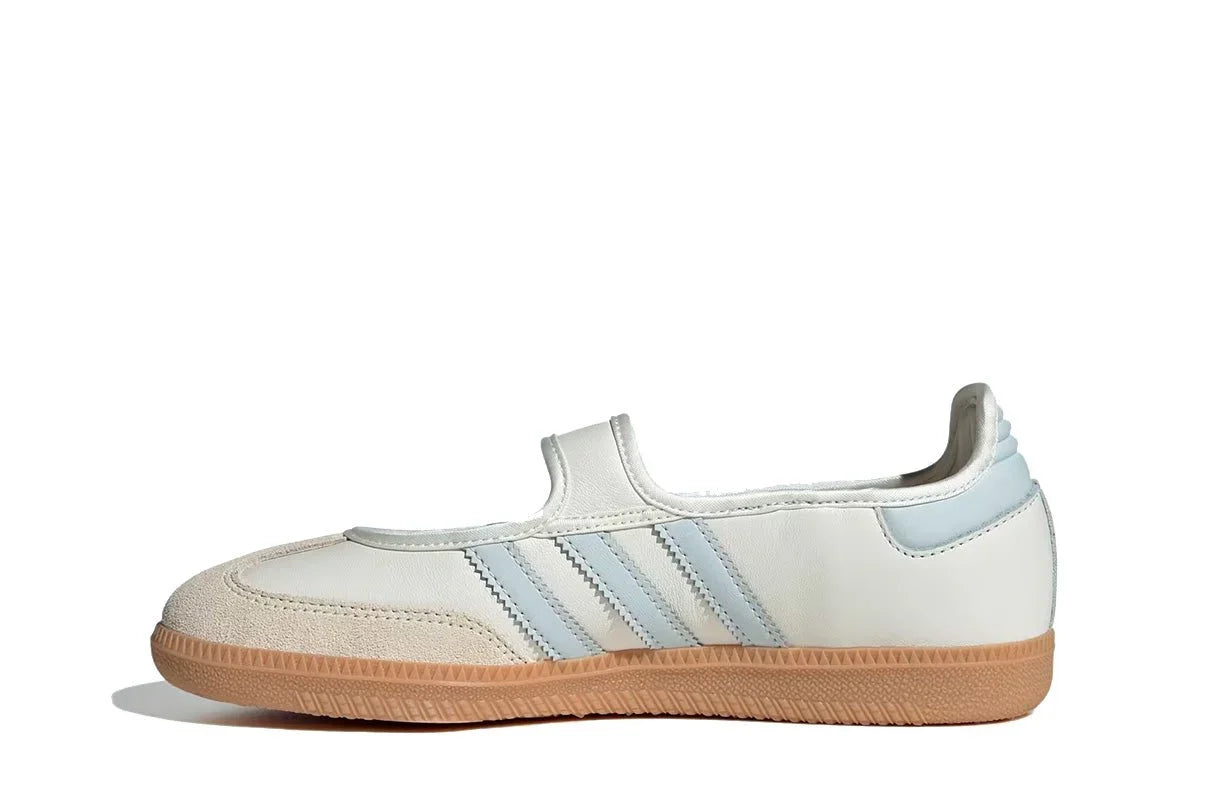 Adidas Samba Jane White Blue Gum Branco - 44SHOES