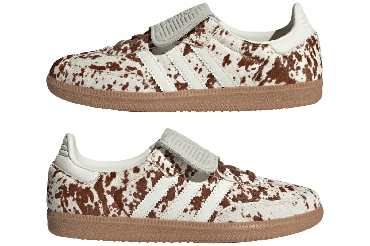 Adidas Samba LT Cow Print Brown White Marrom - 44SHOES