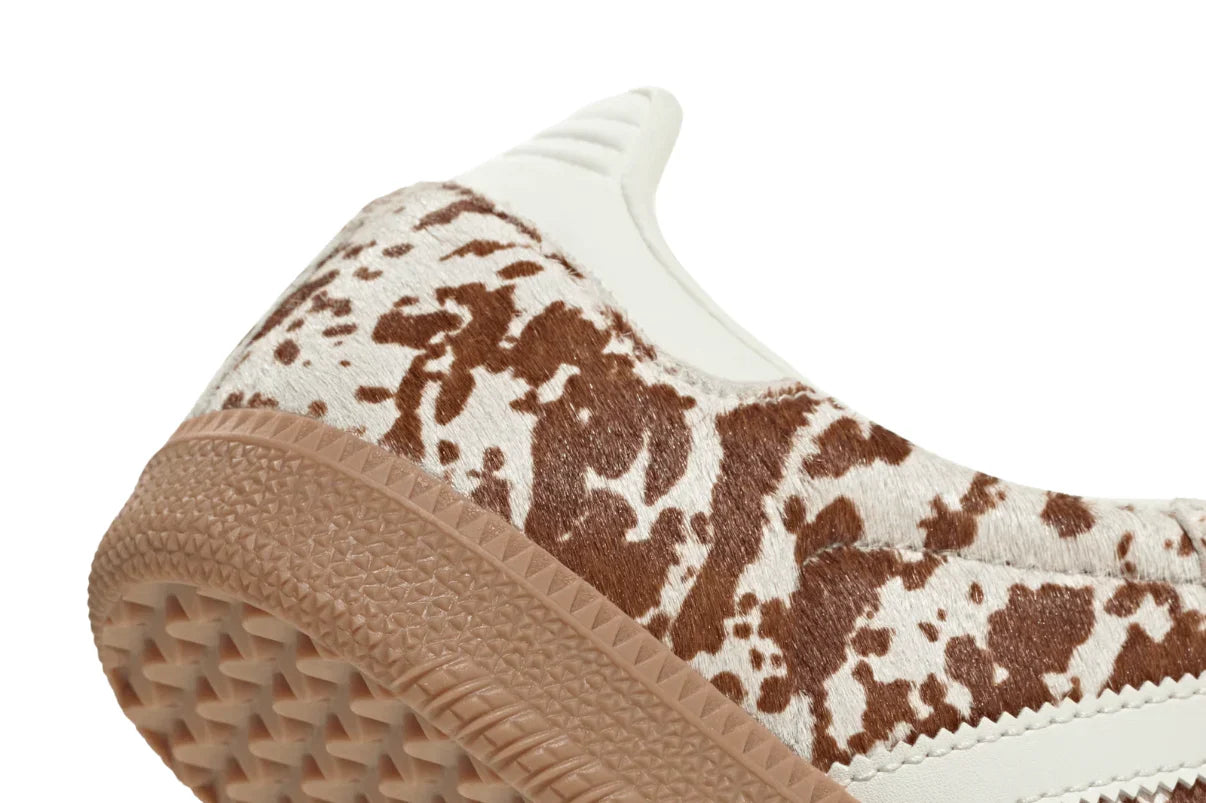 Adidas Samba LT Cow Print Brown White Marrom - 44SHOES