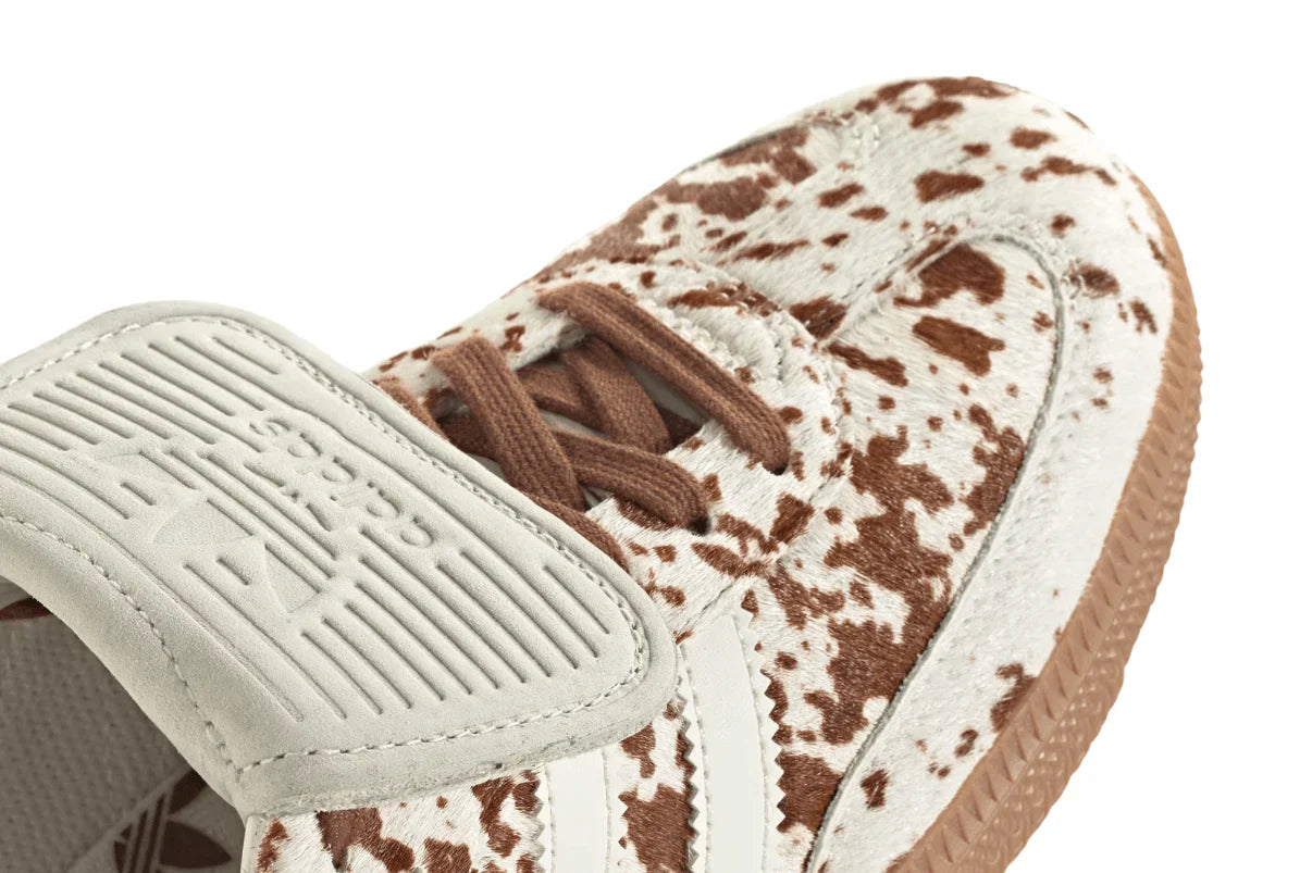 Adidas Samba LT Cow Print Brown White Marrom - 44SHOES