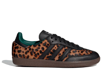 Adidas Samba Og Collegiate Green Leopard Marrom - 44SHOES