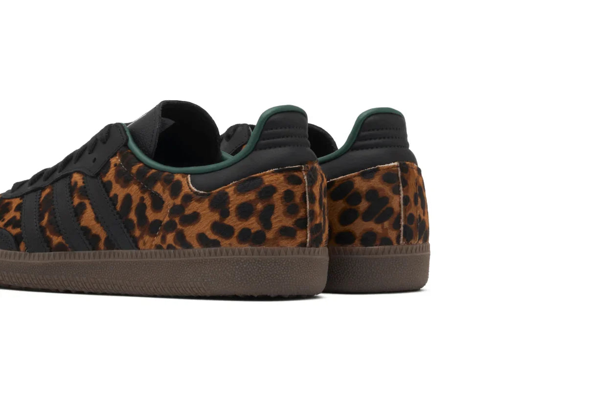 Adidas Samba Og Collegiate Green Leopard Marrom - 44SHOES
