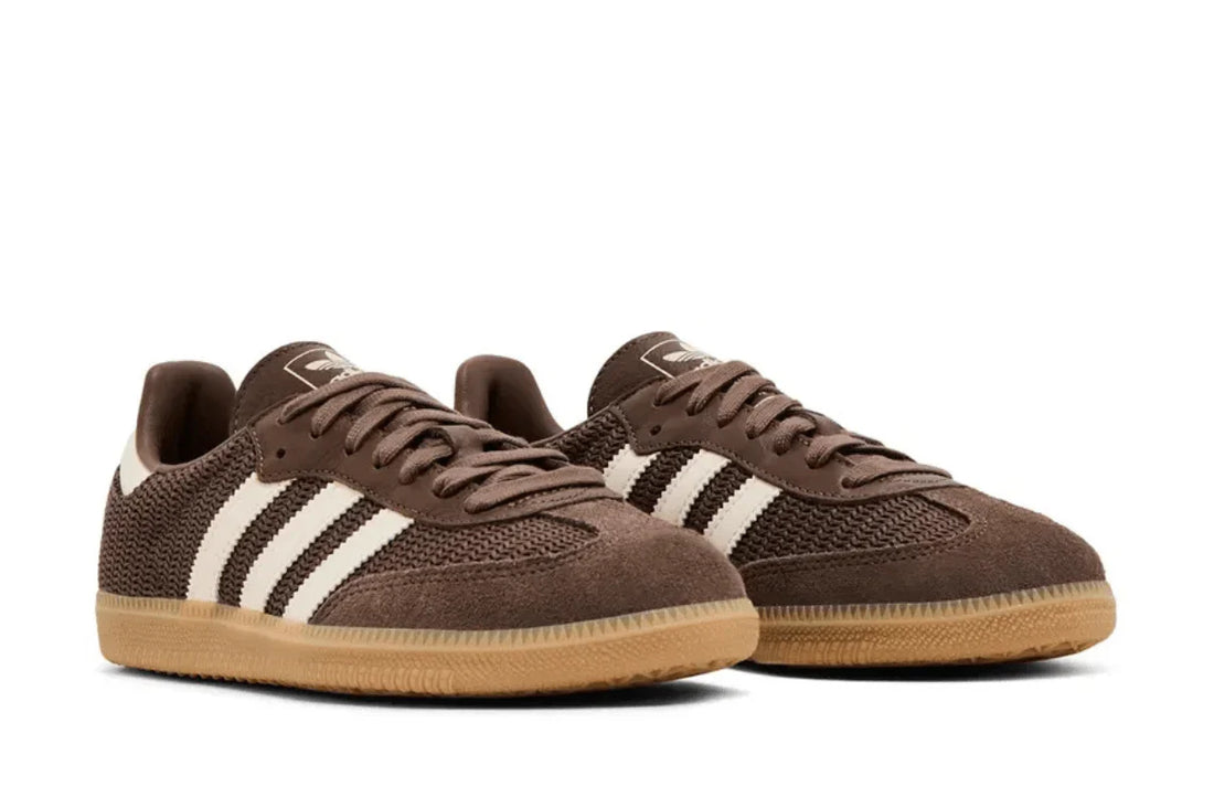 Adidas Samba OG Earth Strata Wonder White Marrom - 44SHOES