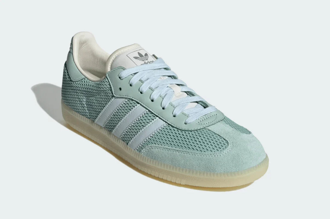 Adidas Samba OG Hazy Green Sky Tint Verde - 44SHOES