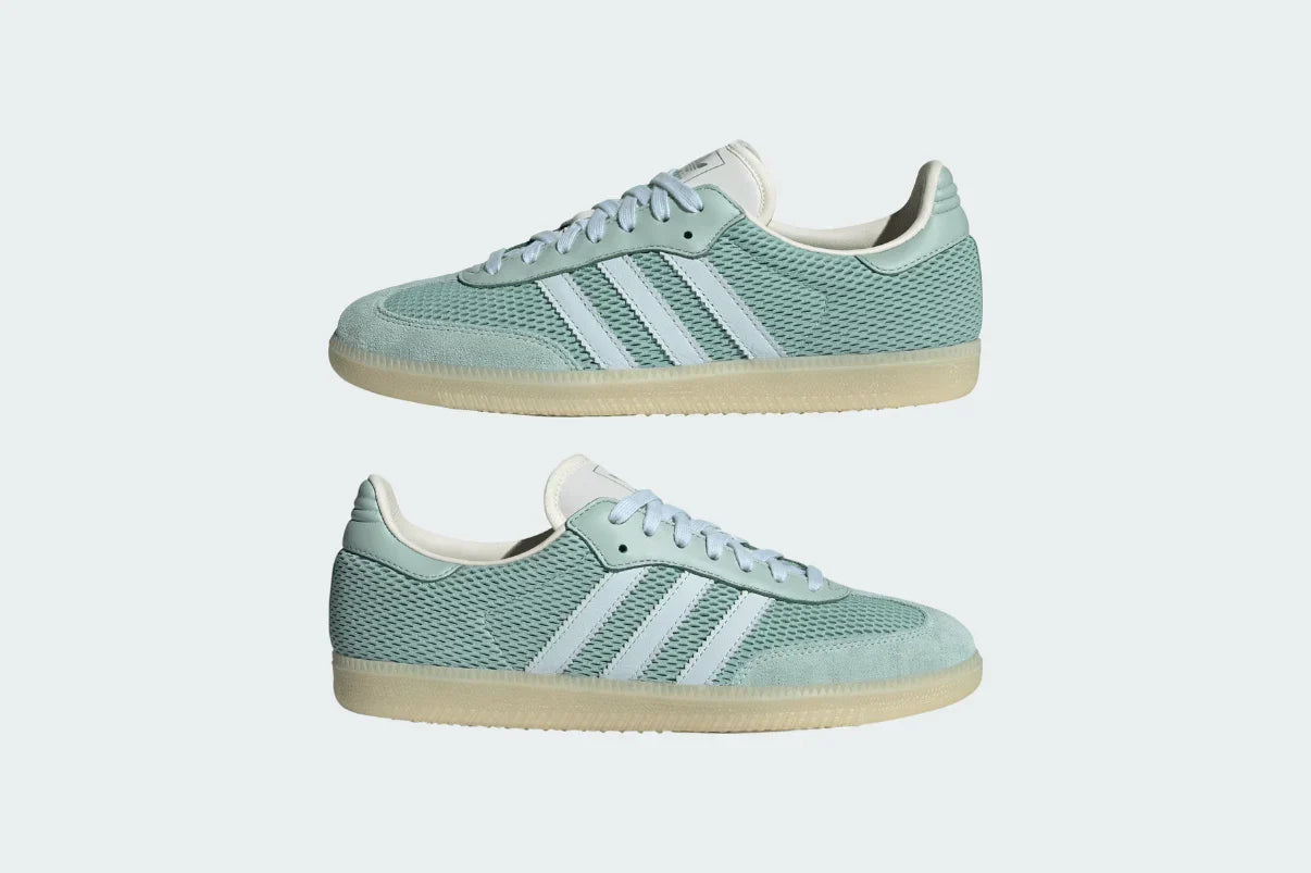 Adidas Samba OG Hazy Green Sky Tint Verde - 44SHOES