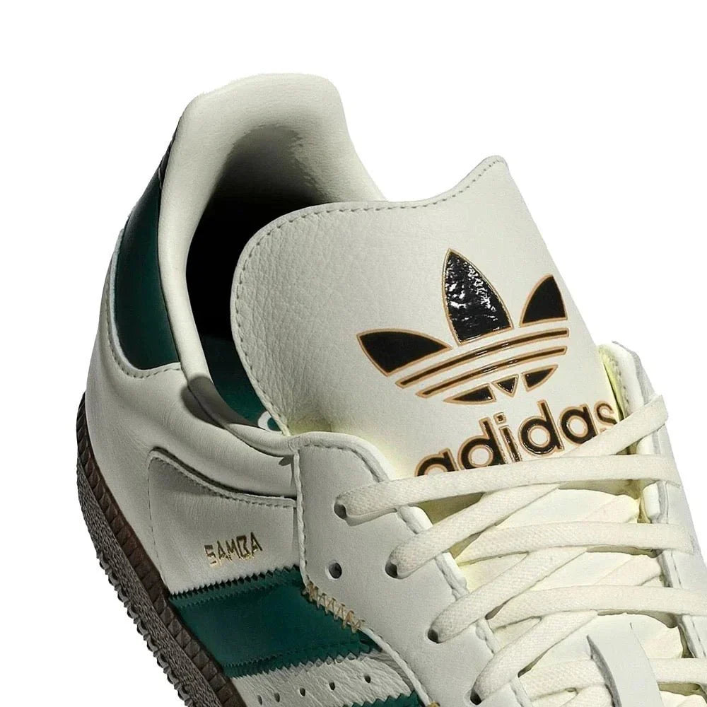 Adidas Samba OG Ivory Collegiate Green Branco - 44SHOES