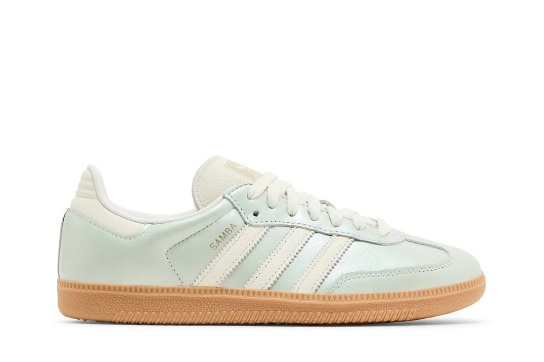 Adidas Samba Og Linen Green Metallic Verde - 44SHOES