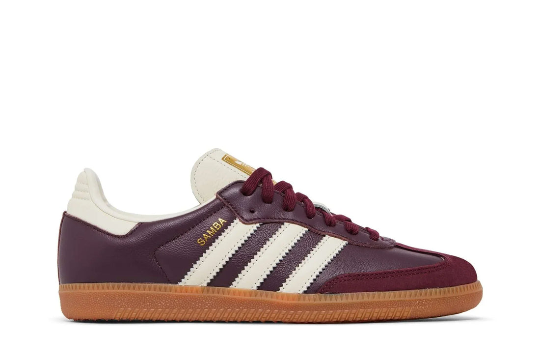 Adidas Samba Og Maroon Cream White Bordô - 44SHOES