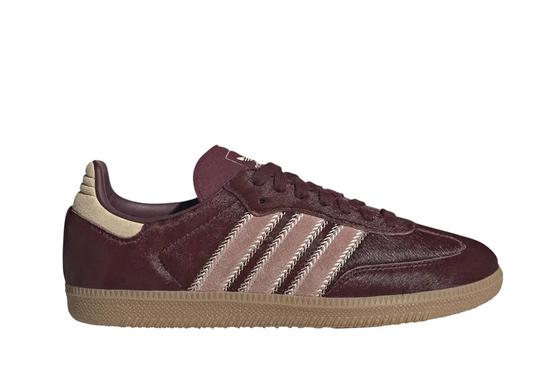 Adidas Samba Og Marron Sand Strata Pony Bordo - 44SHOES