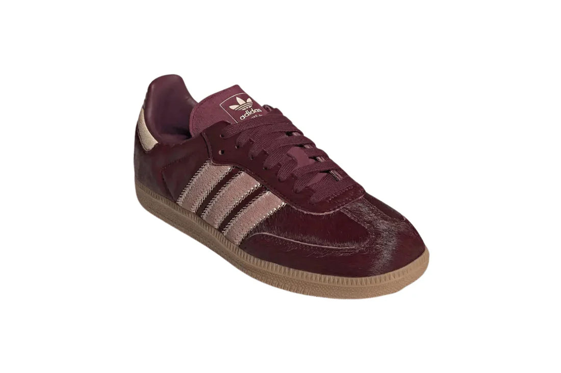 Adidas Samba Og Marron Sand Strata Pony Bordo - 44SHOES