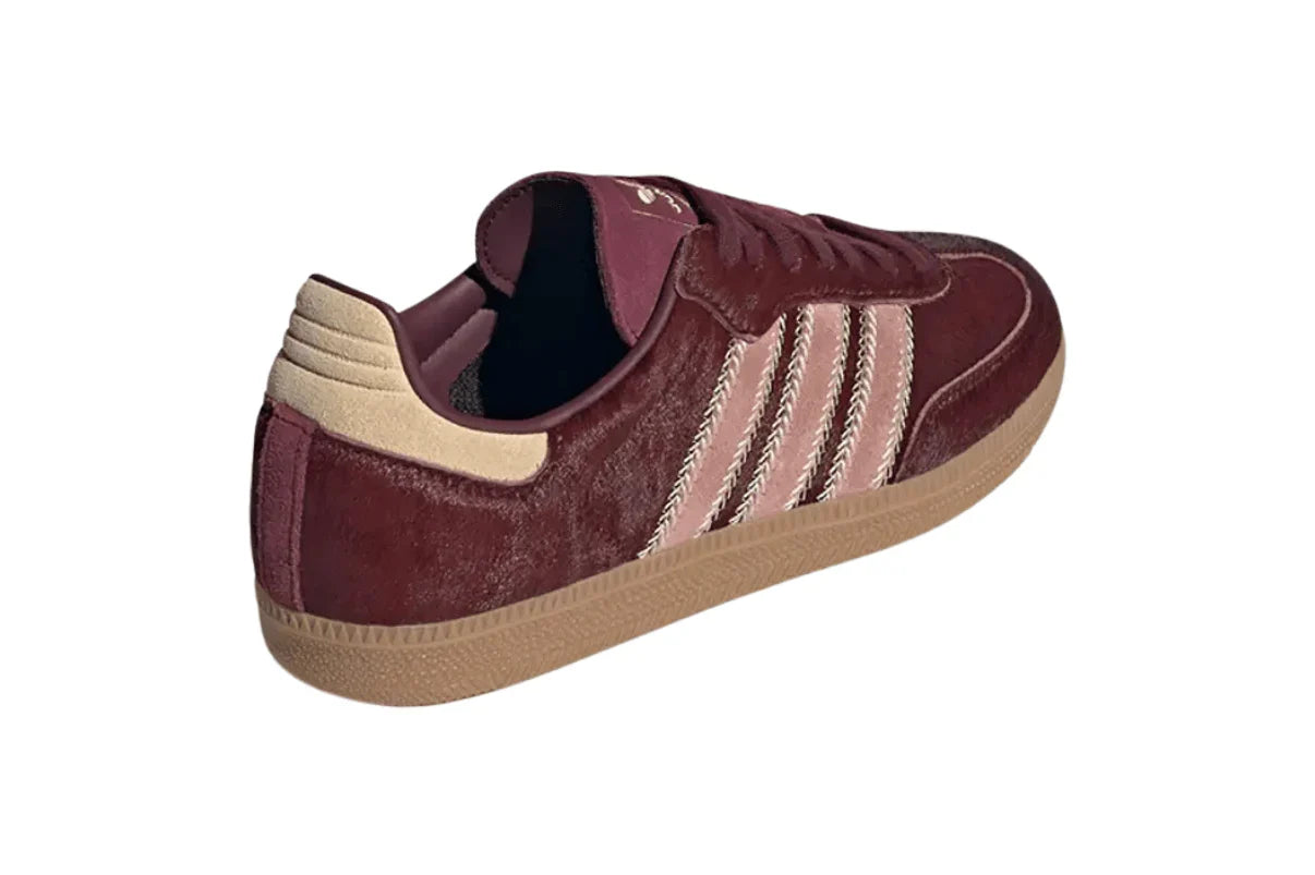 Adidas Samba Og Marron Sand Strata Pony Bordo - 44SHOES