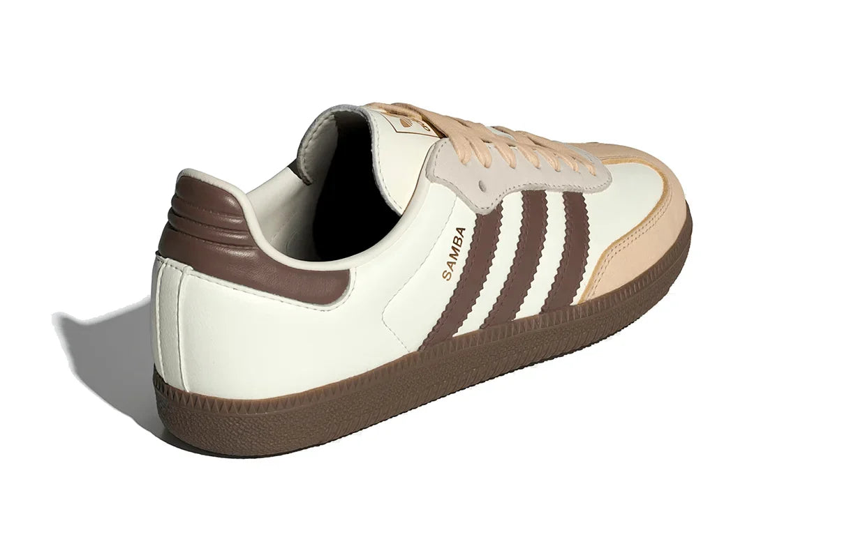 Adidas Samba OG Off White Earth Strata Gum Bege - 44SHOES