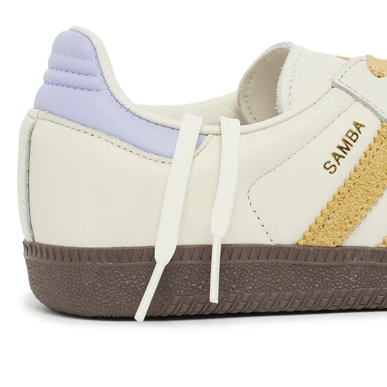 Adidas Samba Og Off White Oat Violet Tone Branco - 44SHOES