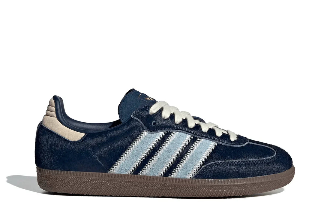 Adidas Samba OG 'Pony Hair Pack - Night Indigo Clear Sky' Azul Marinho - 44SHOES