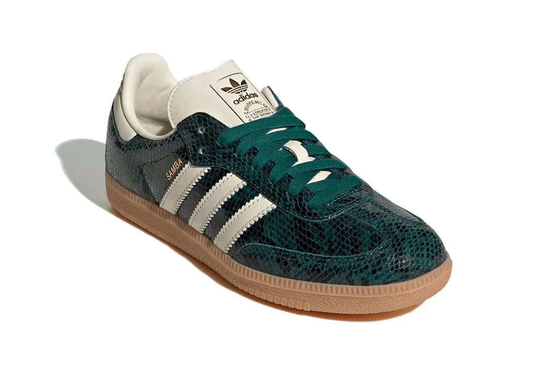 Adidas Samba OG Snakeskin Collegiate Green Verde - 44SHOES