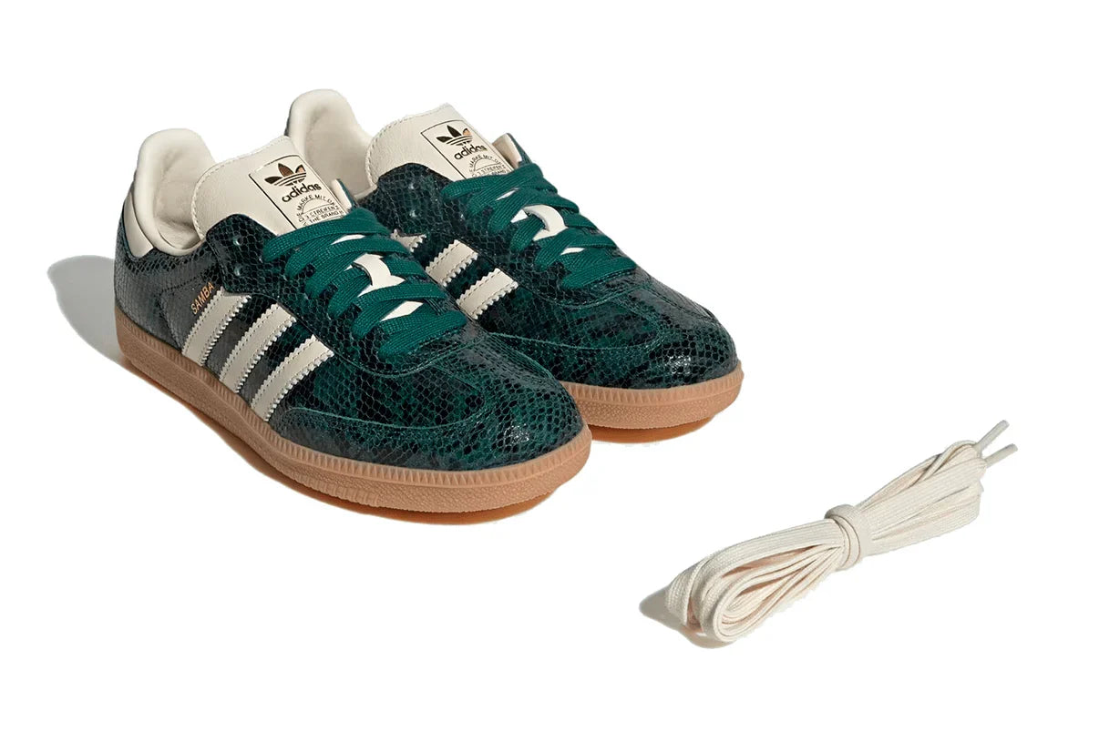 Adidas Samba OG Snakeskin Collegiate Green Verde - 44SHOES