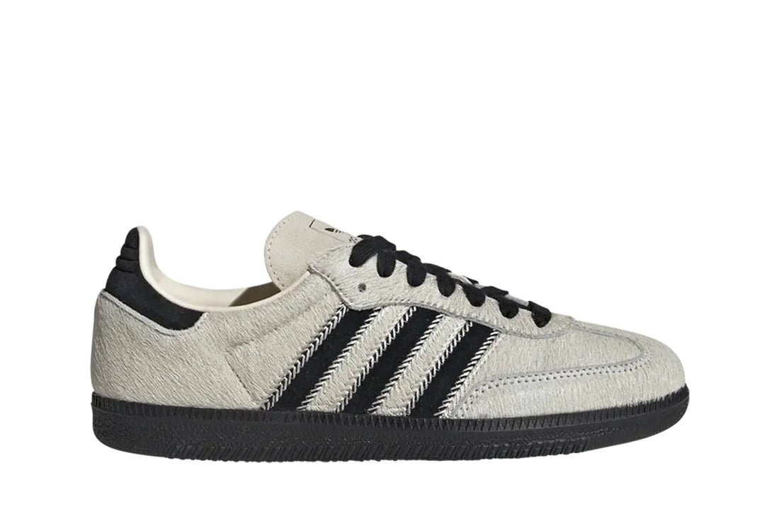 Adidas Samba Og Wonder White Black Pony Bege - 44SHOES