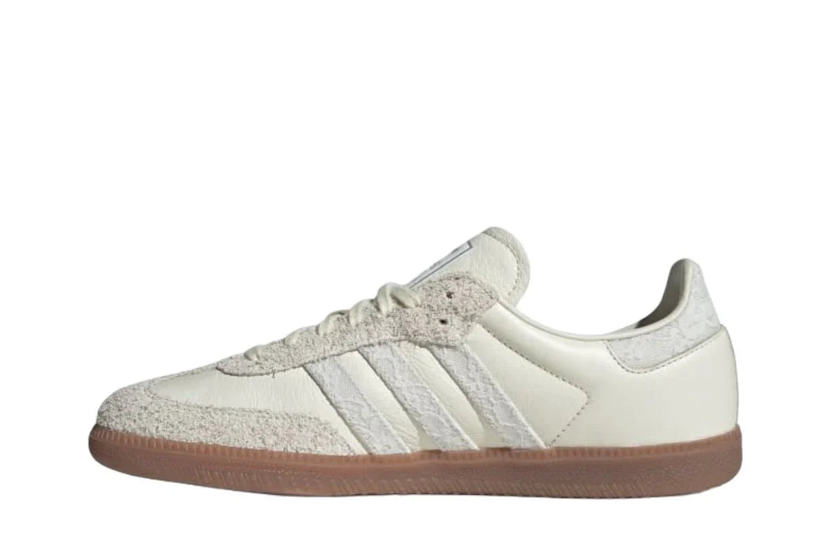 Adidas Samba Og x Naked Consortium Off White Crystal White Branco - 44SHOES