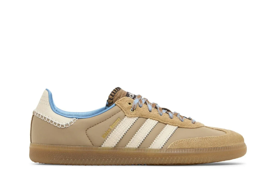 Adidas Samba x Wales Bonner Wonder White Marrom - 44SHOES