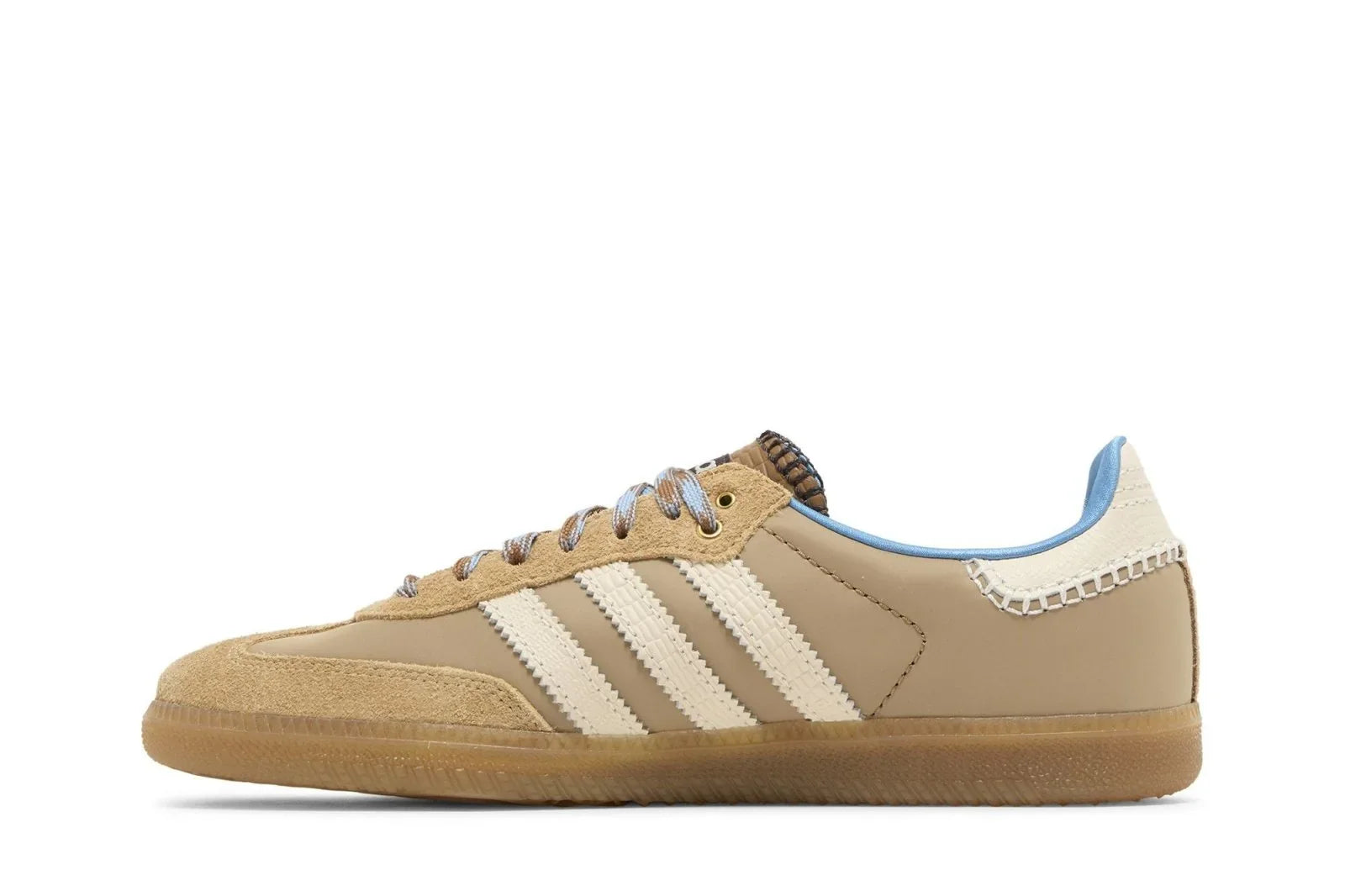 Adidas Samba x Wales Bonner Wonder White Marrom - 44SHOES