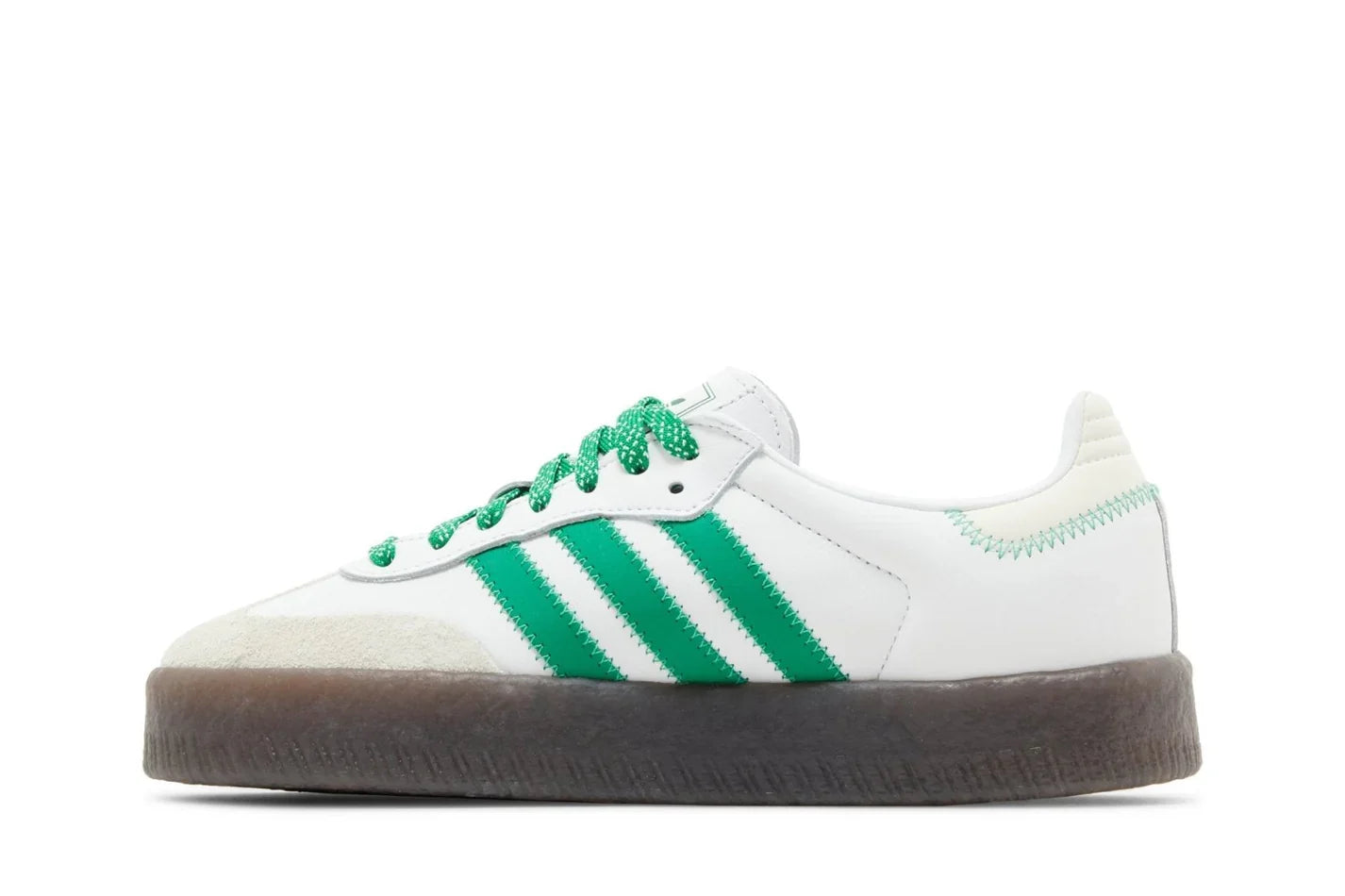 Adidas Sambae White Green Gum Branco - 44SHOES