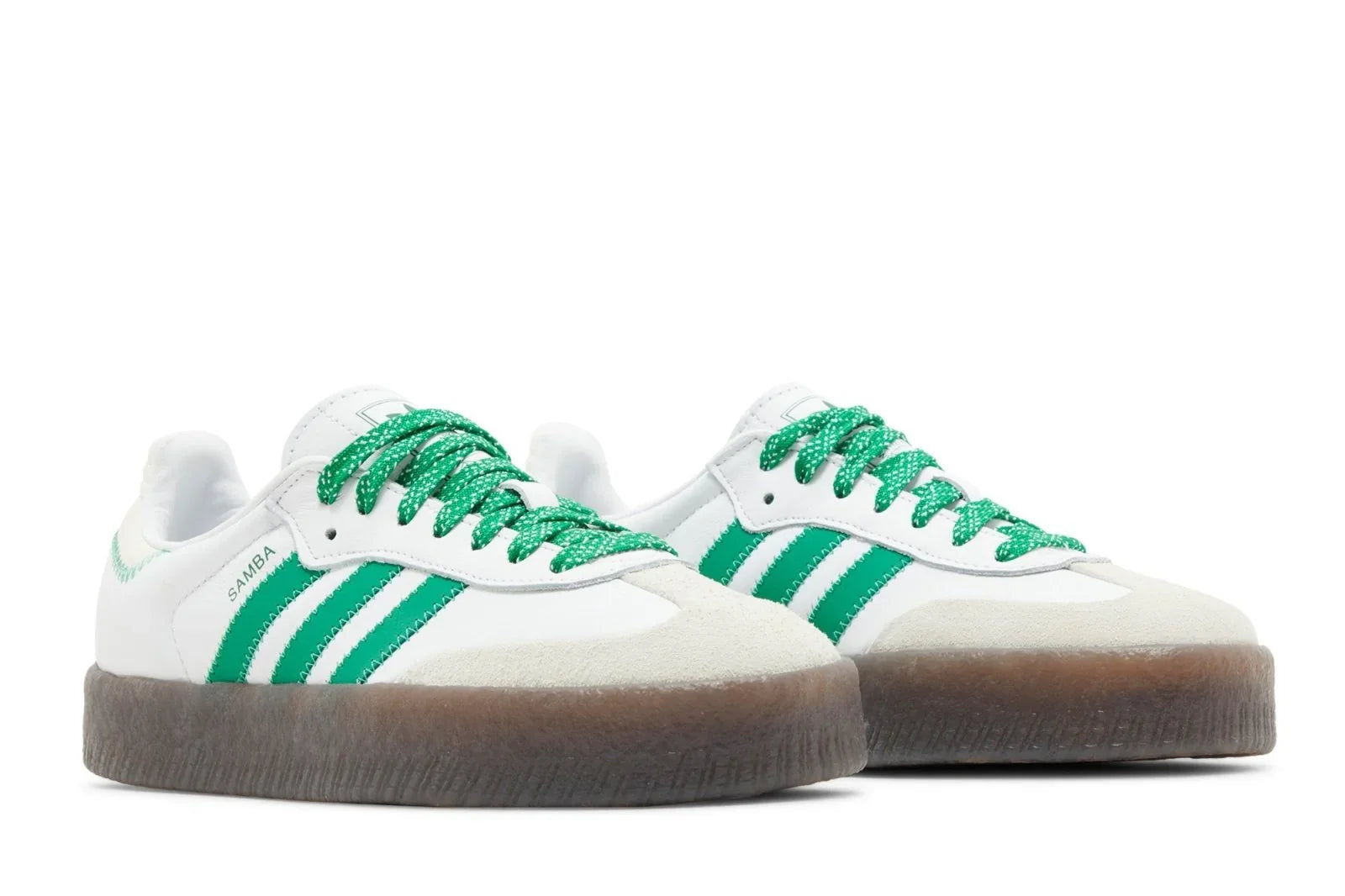 Adidas Sambae White Green Gum Branco - 44SHOES