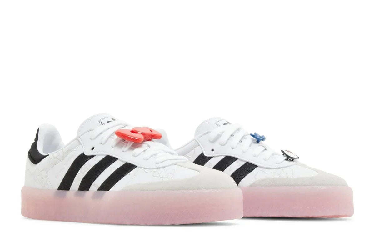 Adidas Sambae x Hello Kitty Cloud White Clear Pink Branco - 44SHOES