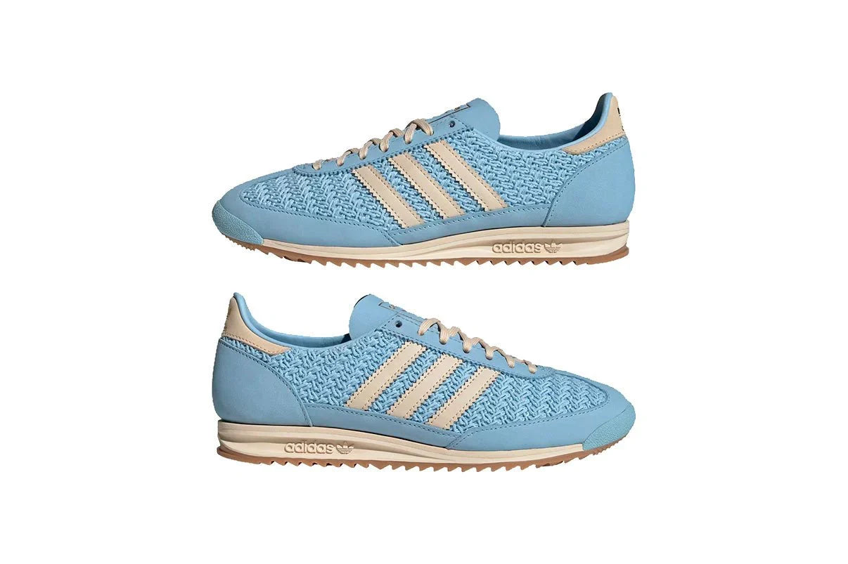 Adidas SL 72 OG Clear Sky Sand Strata Cream White Azul - 44SHOES