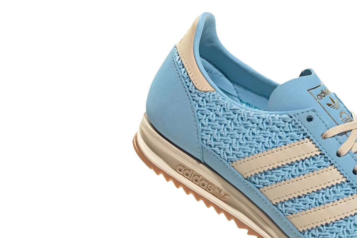Adidas SL 72 OG Clear Sky Sand Strata Cream White Azul - 44SHOES