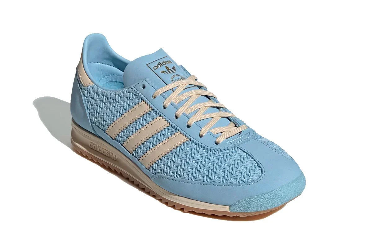 Adidas SL 72 OG Clear Sky Sand Strata Cream White Azul - 44SHOES