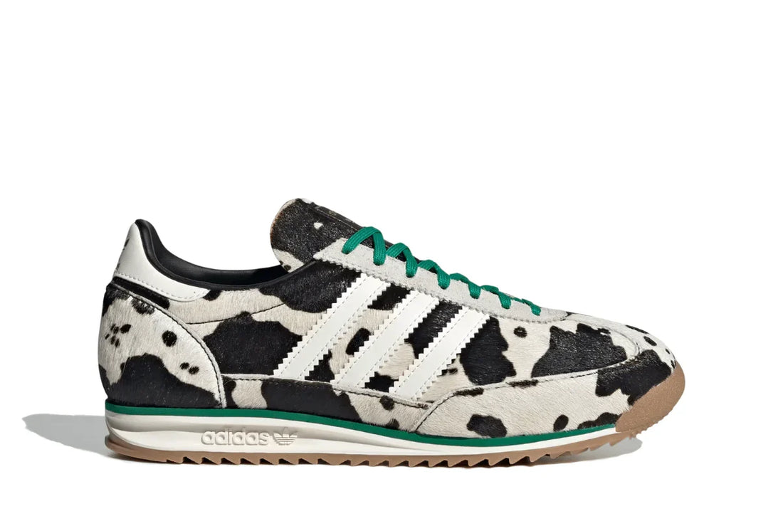 Adidas SL 72 Og Court Green Cow Print Bege - 44SHOES