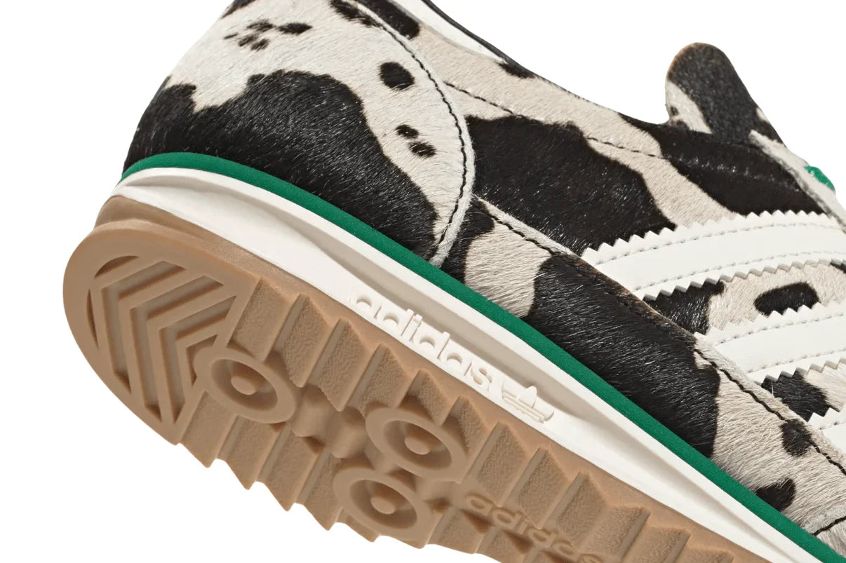 Adidas SL 72 Og Court Green Cow Print Bege - 44SHOES