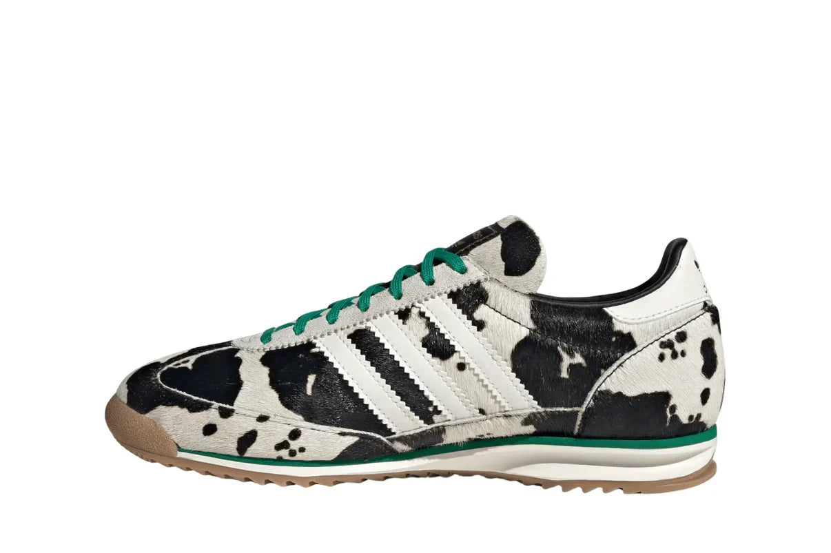 Adidas SL 72 Og Court Green Cow Print Bege - 44SHOES